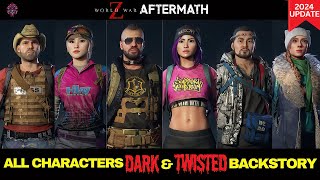 World War Z Aftermath: All Characters Dark & Twisted Backstory Video (2024 Update)