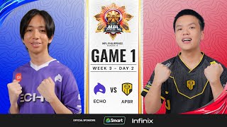 MPL PH S13 - W3D2 - ECHO vs APBR - GAME 1