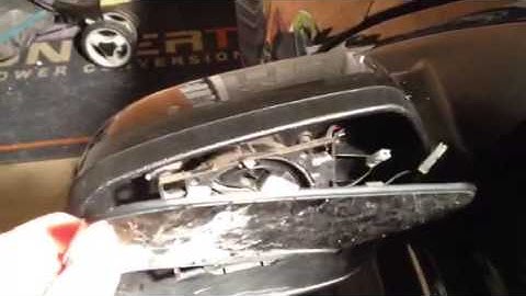 2009 Ford Fusion side mirror replacement
