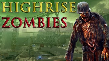 MW2 "HIGHRISE" ZOMBIES / Custom Map / Funny Moments (Call of Duty WaW)