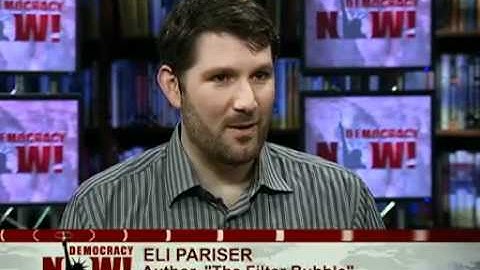 Eli Pariser on His New Book, The Filter Bubble: What the Internet Is Hiding from You. Part 1 of 2