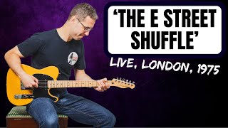 Bruce Springsteen - The E Street Shuffle (Live, Hammersmith Odeon, 1975) guitar lesson