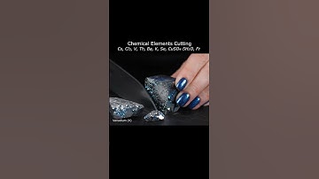 Chemical Element ASMR Satisfying Cubes Cutting #asmr #cuttingfruit  #relaxing  #ai #fyp #asmrsounds
