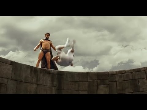 300 vs Meet the Spartans, This is SPARTA Spoof scene, Movie Laze