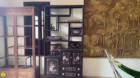 Mẫu Tủ Khảm Bày Đồ Hàng Kỹ