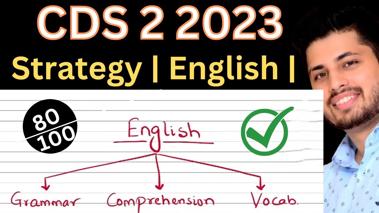 🔥English Strategy for CDS 2 2023🔥 Score 80+ | Gov Exam Funda | - YouTube