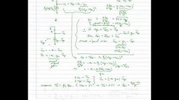 Small Signal analysis of the NMOS Inverter / amplifier (FET06)