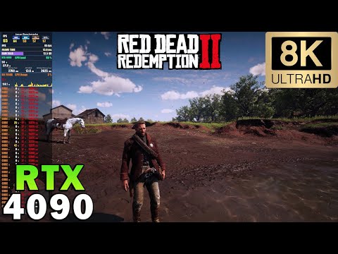 ►Red Dead Redemption 2 in 8K | RTX 4090 | Ryzen 9 7950X | Ultra Realistic Graphics