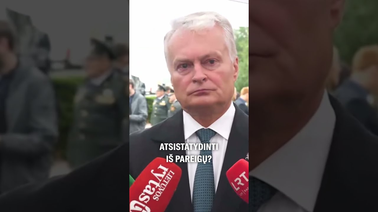 Prezidentas Patvirtina Paluckas Traukiasi Paskambino Iandien Ryte Ir Prane 15min Shorts