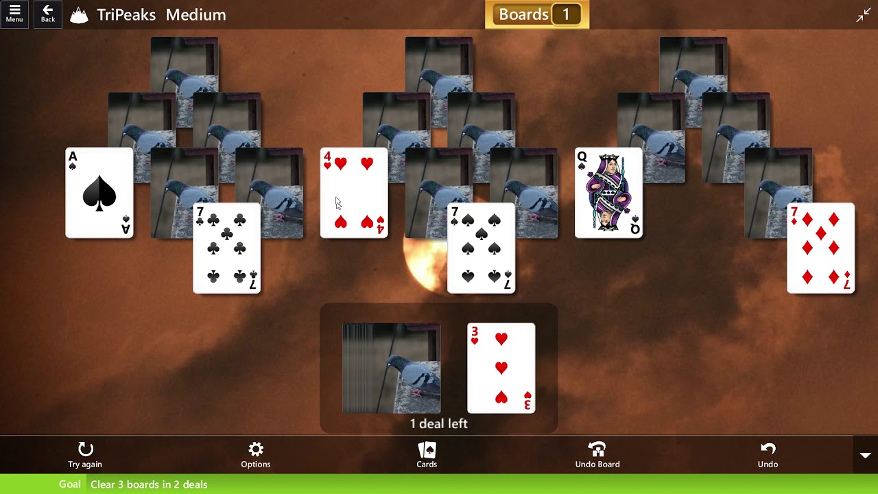microsoft solitaire collection star club tripeaks expert i clear 15 twos in 3 deals microsoft solitaire collection star club tripeaks expert i clear 15 twos in 3 deals