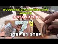 SLIDING DOOR INSTALLATION STEP BY STEP AYALA PROJECT VIDEO#3