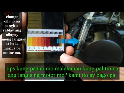 Video: Paano mo masuri ang antas ng langis sa isang Honda?