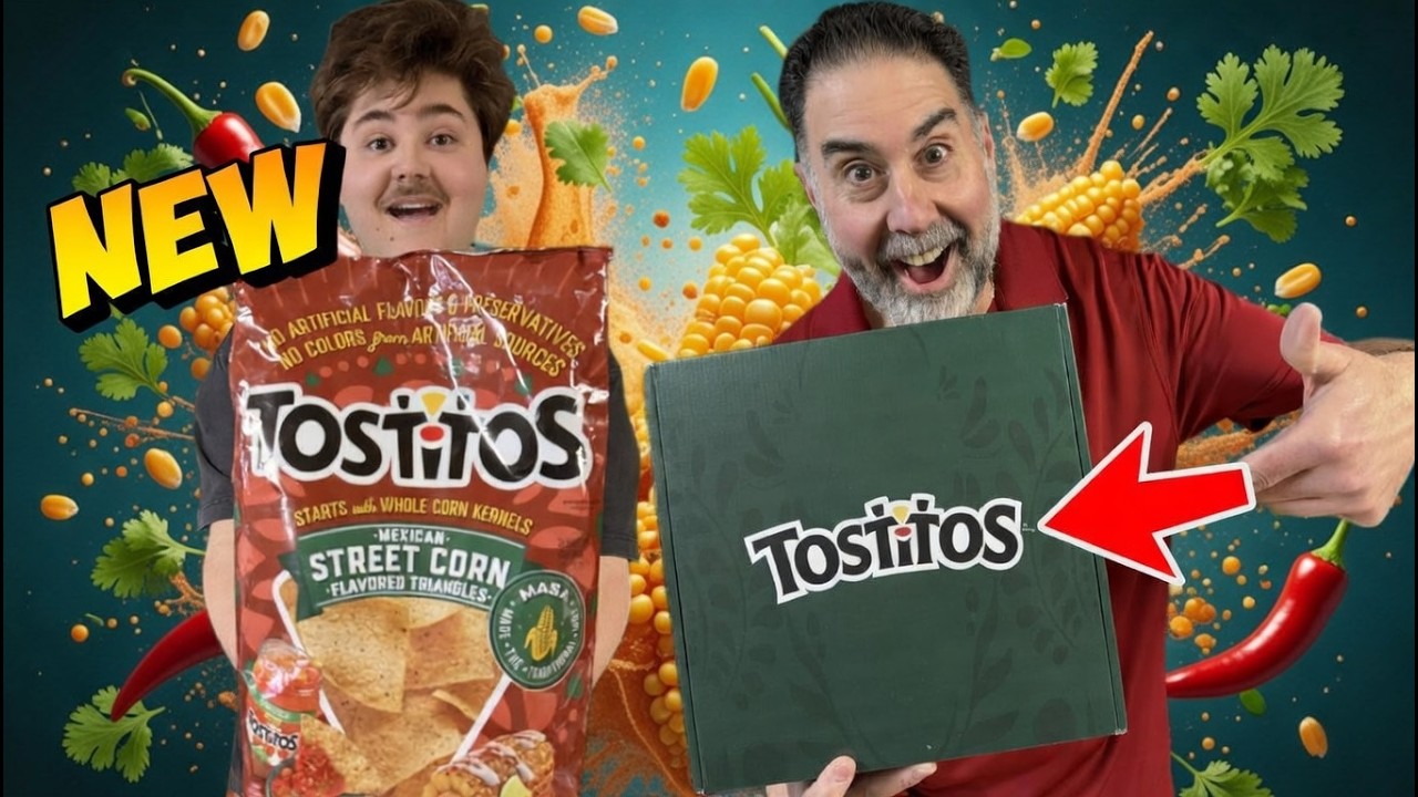 Компания Tostitos прислала нам свои НОВЫЕ мексиканские кукурузные чипсы 🌽 + дегустационный тест с...