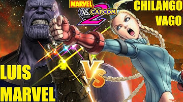 MvC2 Mvci Umvc3 Luismarvel83 vs Chilango vago (Low Tiers)