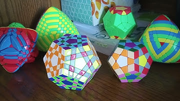 Gigaminx Patterns Part2 after the unboxing.  Never seen before super awesome cool patterns.