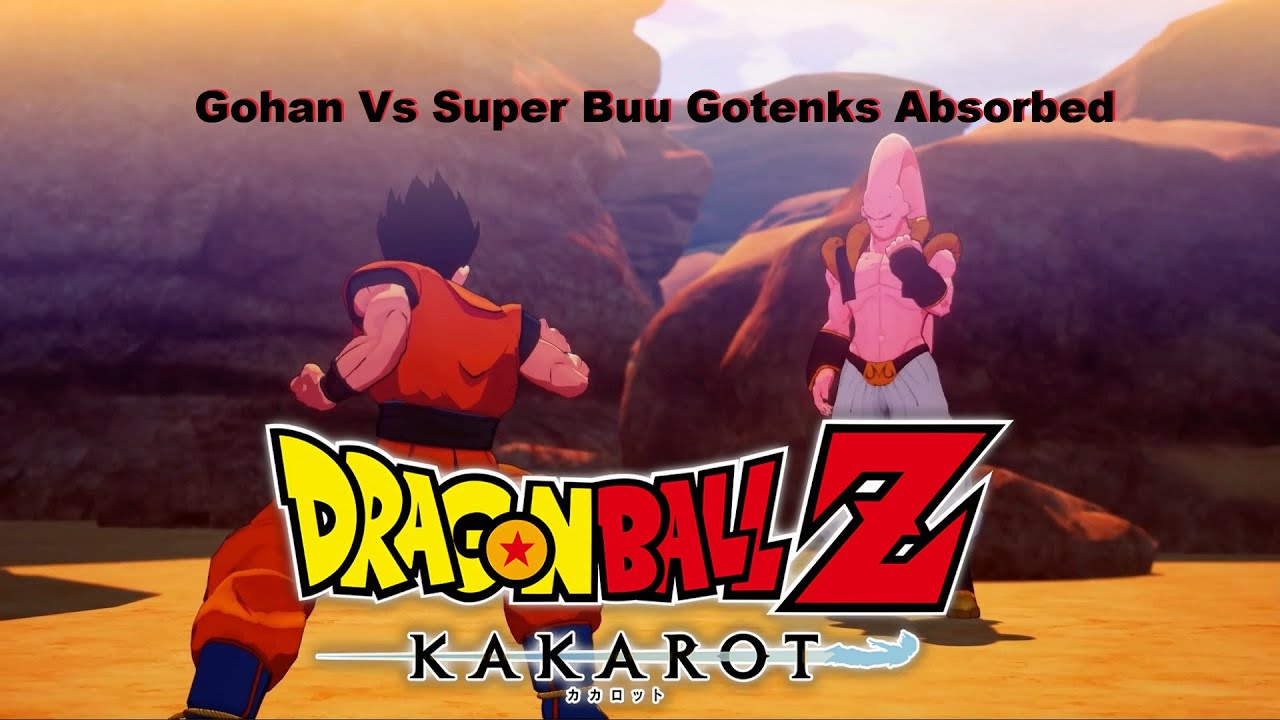 Dragon Ball Z Kakarot Gohan Vs Super Buu Gotenks Absorbed - YouTube