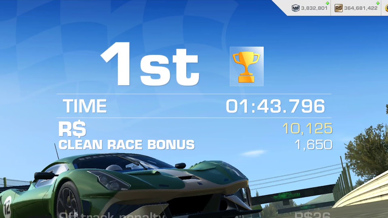 Brabham BT62 Royale Stage 4.3 Time Race