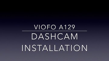 Viofo A129 Dashcam Unboxing/ How to install, Firmware update, Review