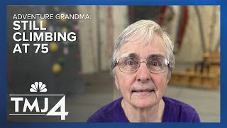 'I'm an inspiration because I am still climbing at 75' Adventure Grandma anticipates Olympic sport