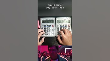 Squid Game Theme played on Calculators
