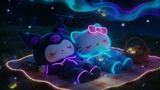 Kuromi & Hello Kitty Soft Music | Gentle Harmonies for Emotional Healing screenshot 1