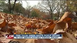 Free green waste pick-up begins for Tulsa trash and recycling customers 