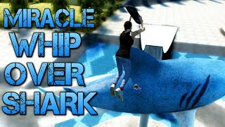 Skate 3 - Part 10 | MIRACLE WHIP OVER SHARK | Learning to flip