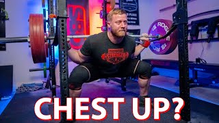 Why "Chest Up" is NOT a Good Squat Cue