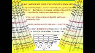 Биология. 9 класс. Современные представления об эволюции. Людмила Ивановна. Profi-Teacher.ru