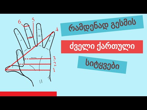 გამოცანა: ძველი ქართული სიტყვების მნიშვნელობა