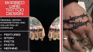 50 Badass Barbed Wire Tattoos