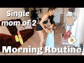 SINGLE MOM MORNING ROUTINE 2020| MOM OF 2| INFANT AND TODDLER ROUTINE| COLLAB W/ TIFFANY DAY