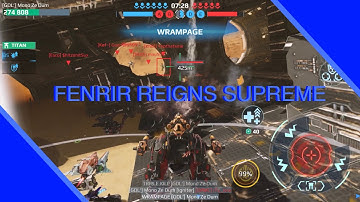 Fenrir Dominating The DREADNOUGHT - War Robots (Gameplay)