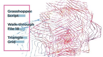 [Download] - Grasshopper Script Walk-through File 18 | Triangular Grid |