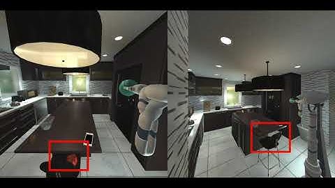 AI2 ManipulaTHOR in action