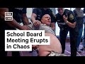 Fight Erupts at School Meeting on Trans Rights & Critical Race Theory