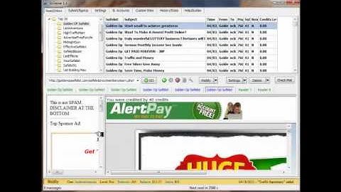 SLGenie Earning Your Credits with safelist genie