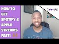 How To Get More Streams On Spotify & Apple Music FAST | Playlists & Other Methods