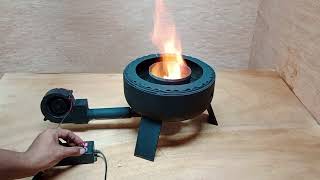 You should not miss the innovative waste oil stove