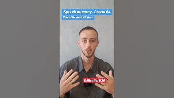 Use science as a reference when speaking