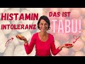 Histaminunverträglichkeit - was ist das!? - mit Ernährungsexpertin Dagmar von Cramm