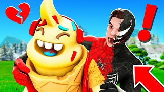 Spider-Man Veut Venger Sa Copine Il Fusionne Avec Venom Fortnite Chapitre 3