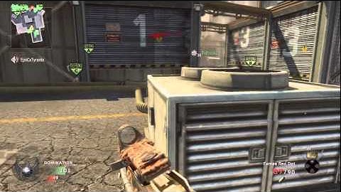 Call of Duty Black Ops: Domination on LAUNCH (AMAZING TOMAHAWK THROW)