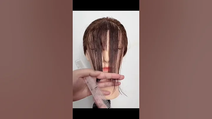 刘海修剪；学会了自己在家剪刘海#发型设计 #剪刘海#hairstyle #hairstyle #剪发教学 #女生刘海裁剪#Girls' bangs cutting course - 天天要闻