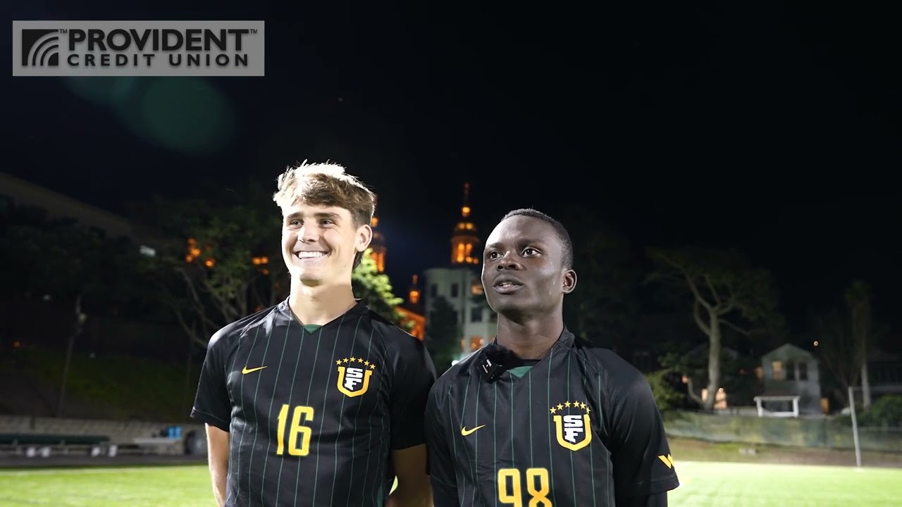 MSOC | USF vs. #2 Stanford Postgame w/ David Raphael and Brayden Beason