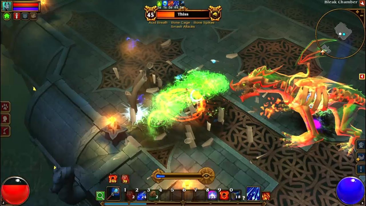 Torchlight Gameplay part 3 - Ancient Spectral Dragon