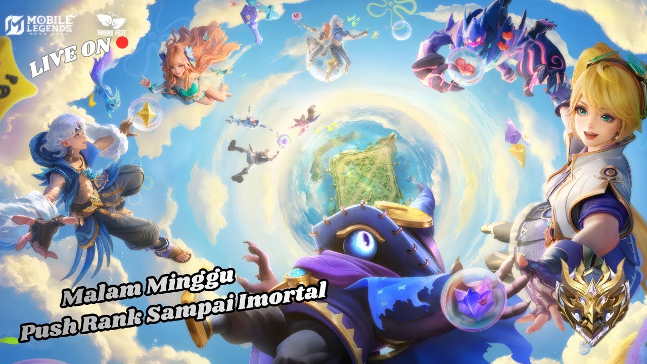 [ Live ] Push Rank Sampai Imortal Vertical
