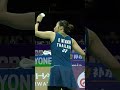 Off the floor with interest! #shorts #badminton #BWF