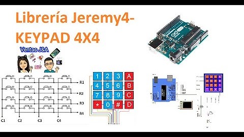 Librería para Arduino-Keypad 4x4 part 2
