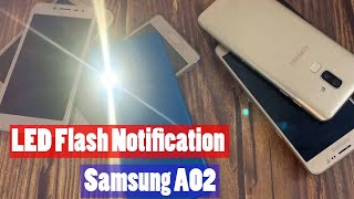 How to enable LED Flash Notification on Galaxy A02 screenshot 2